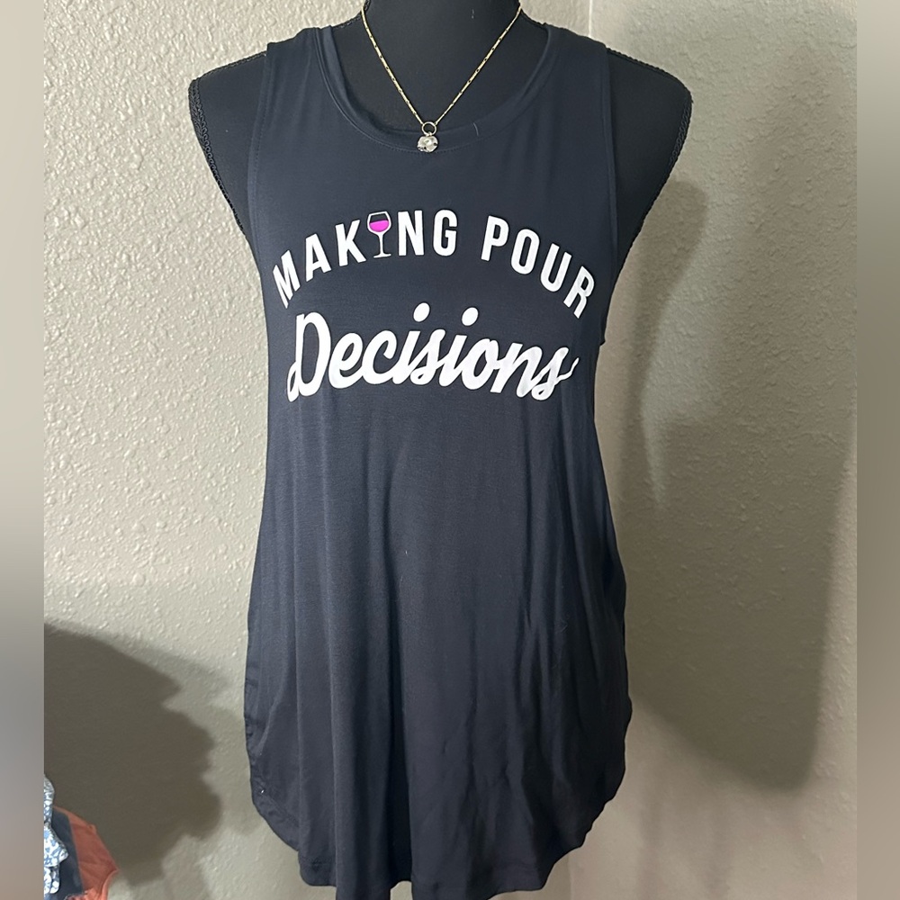 NWOT FIFTH SUN Sleeveless Tank‎ in black